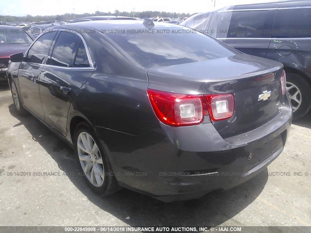 1G11H5SA9DF308893 - 2013 CHEVROLET MALIBU LTZ 灰色 照片 3