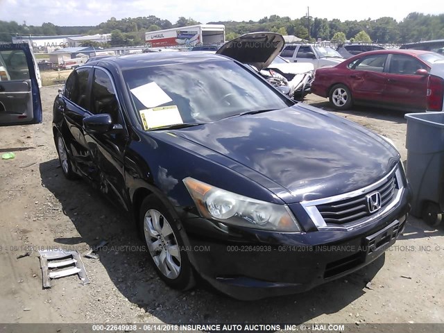 1HGCP2F85AA098246 - 2010 HONDA ACCORD EXL BLACK photo 1