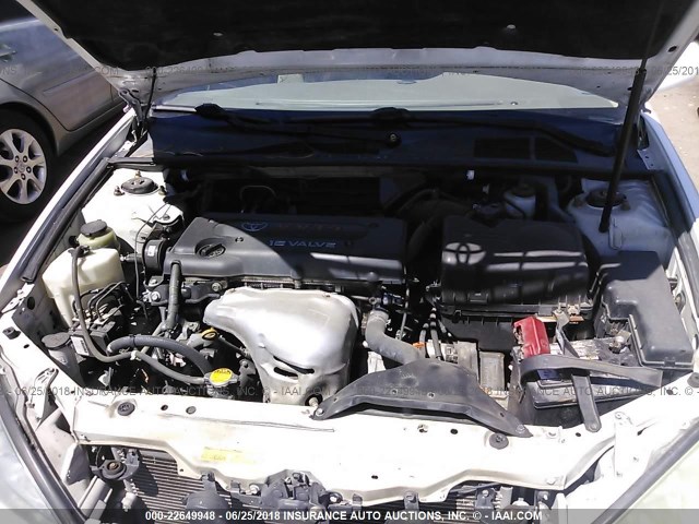 4T1BE30K65U398243 - 2005 TOYOTA CAMRY LE/XLE/SE 白色 照片 10
