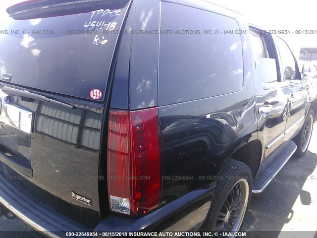 1GYFK63837R152086 - 2007 CADILLAC ESCALADE LUXURY შავი ფოტო 4
