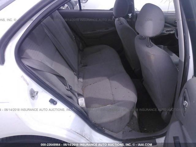 3N1CB51D66L615849 - 2006 NISSAN SENTRA 1.8/1.8S WHITE photo 8