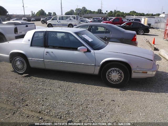 1G6EL1152KU600448 - 1989 CADILLAC ELDORADO SILVER photo 6