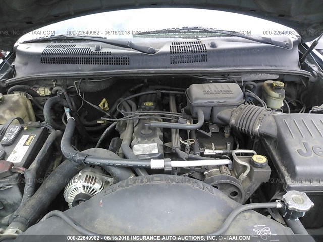 1J8GW48SX4C157008 - 2004 JEEP GRAND CHEROKEE LAREDO/COLUMBIA/FREEDOM 蓝色 照片 10