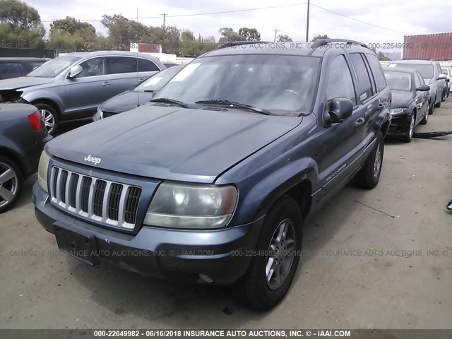 1J8GW48SX4C157008 - 2004 JEEP GRAND CHEROKEE LAREDO/COLUMBIA/FREEDOM 蓝色 照片 2