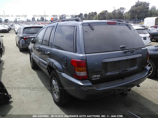 1J8GW48SX4C157008 - 2004 JEEP GRAND CHEROKEE LAREDO/COLUMBIA/FREEDOM 蓝色 照片 3