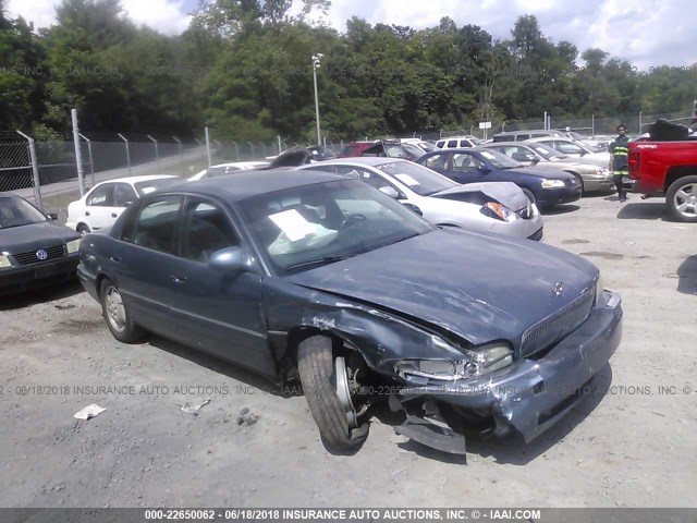 1G4CW52KXY4111260 - 2000 BUICK PARK AVENUE  BLUE photo 6