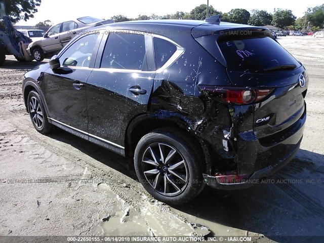 JM3KFACM3J0307120 - 2018 MAZDA CX-5 TOURING BLACK photo 3