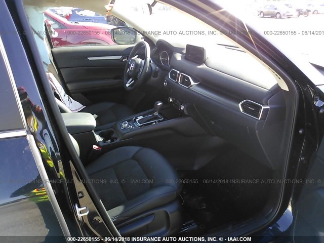 JM3KFACM3J0307120 - 2018 MAZDA CX-5 TOURING BLACK photo 5