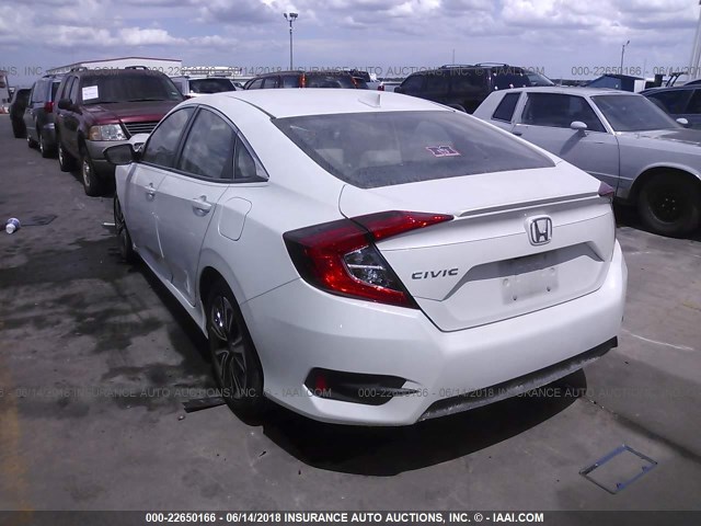 19XFC1F76HE026388 - 2017 HONDA CIVIC EXL 白色 照片 3