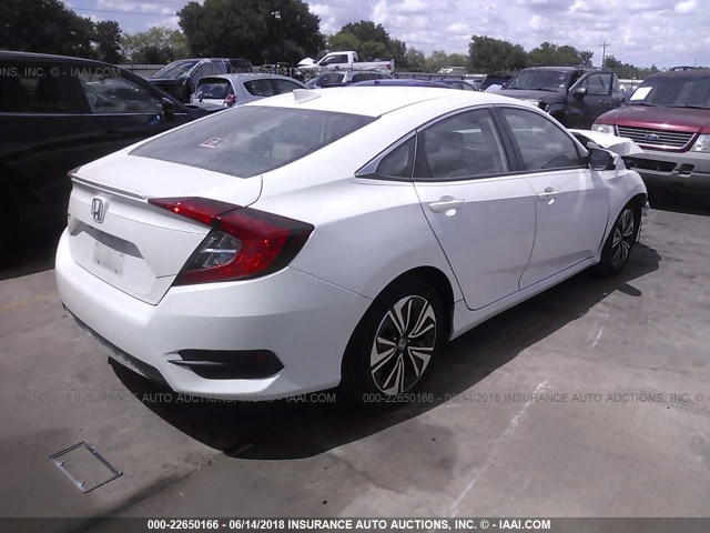 19XFC1F76HE026388 - 2017 HONDA CIVIC EXL 白色 照片 4
