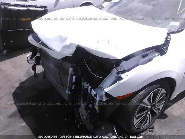 19XFC1F76HE026388 - 2017 HONDA CIVIC EXL 白色 照片 6
