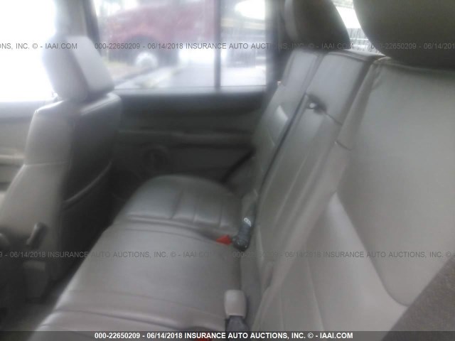 1J8HG48K08C112750 - 2008 JEEP COMMANDER SPORT ბურგუნდია ფოტო 8