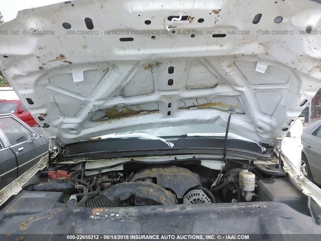 3GTP2VE71CG266672 - 2012 GMC SIERRA K1500 SLE WHITE photo 10