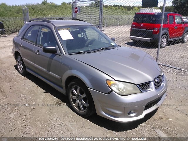 JF1GG68616H801574 - 2006 SUBARU IMPREZA OUTBACK SPORT/OUTBACK SPC GRAY photo 1