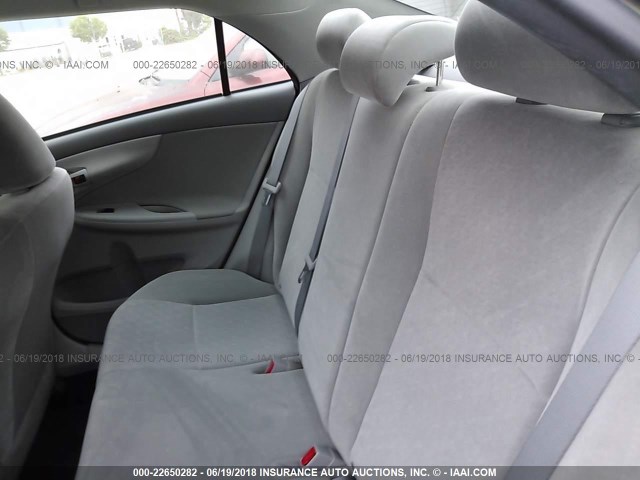 JTDBL40E79J009126 - 2009 TOYOTA COROLLA LE/XLE GRAY photo 8