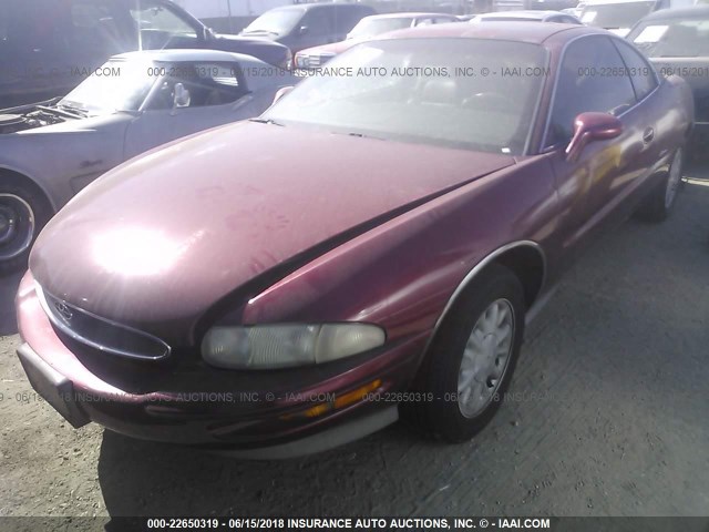 1G4GD2215S4710930 - 1995 BUICK RIVIERA RED photo 6