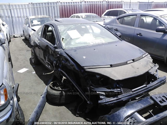 JH4DC53044S007107 - 2004 ACURA RSX TYPE-S BLACK photo 1