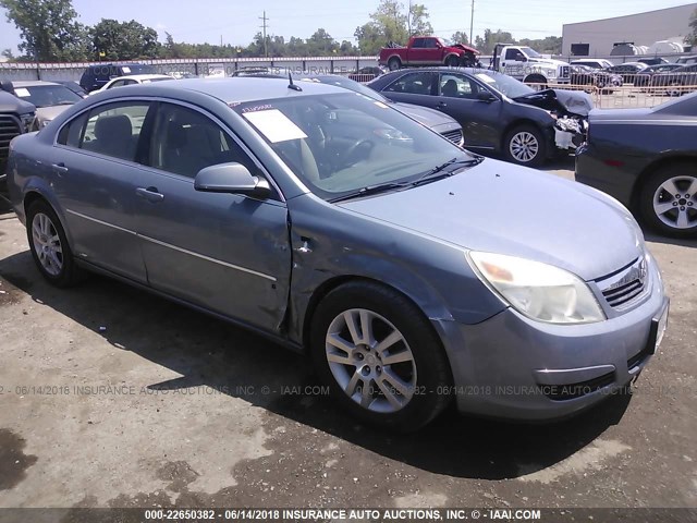 1G8ZS57N57F155418 - 2007 SATURN AURA XE Light Blue photo 1