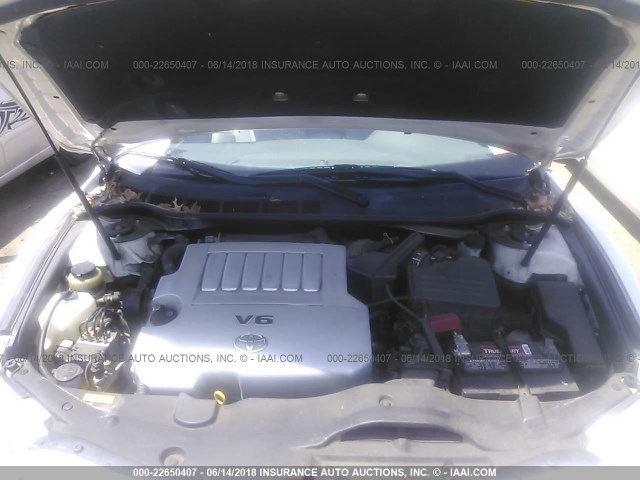 JTNBK46K373022999 - 2007 TOYOTA CAMRY NEW GENERAT LE/XLE/SE WHITE photo 10