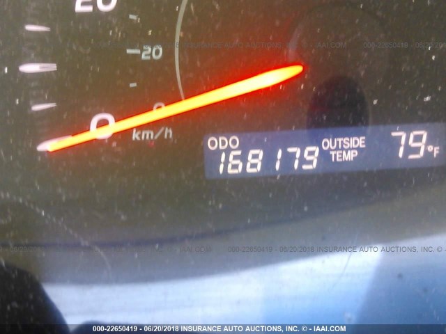 4T1BE46K98U782857 - 2008 TOYOTA CAMRY CE/LE/XLE/SE BLUE photo 7