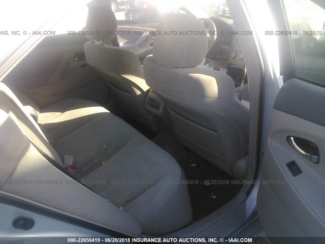 4T1BE46K98U782857 - 2008 TOYOTA CAMRY CE/LE/XLE/SE BLUE photo 8