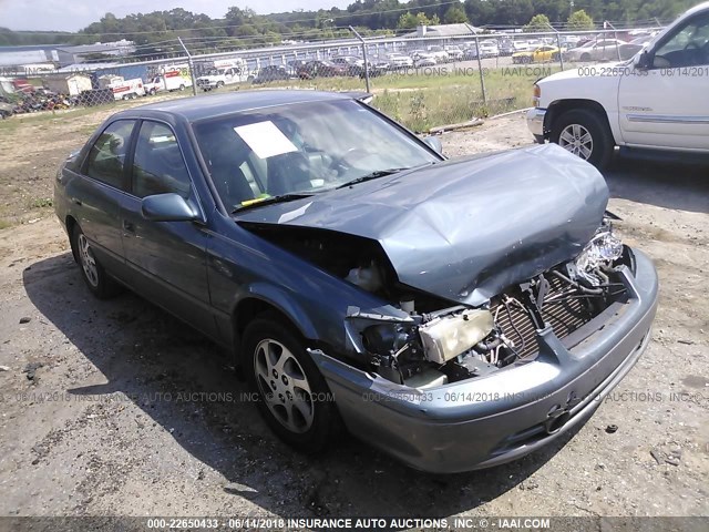 4T1BG22KXYU981002 - 2000 TOYOTA CAMRY CE/LE/XLE GREEN photo 1