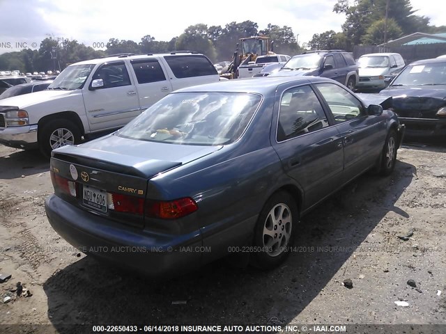 4T1BG22KXYU981002 - 2000 TOYOTA CAMRY CE/LE/XLE GREEN photo 4