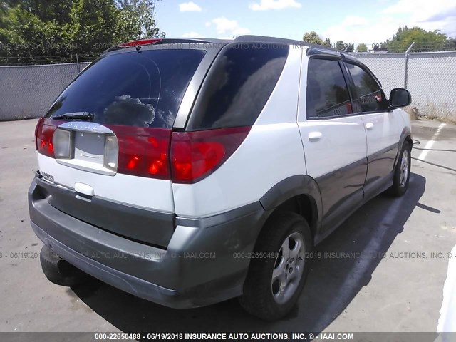 3G5DB03E34S546963 - 2004 BUICK RENDEZVOUS CX/CXL WHITE photo 4