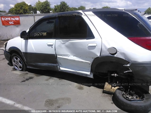 3G5DB03E34S546963 - 2004 BUICK RENDEZVOUS CX/CXL WHITE photo 6