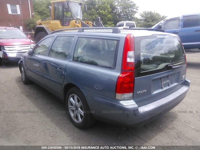 YV1SW59V642414116 - 2004 VOLVO V70 FWD Light Blue photo 3