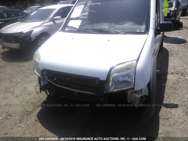 NM0LS7AN7DT130398 - 2013 FORD TRANSIT CONNECT XL WHITE photo 6