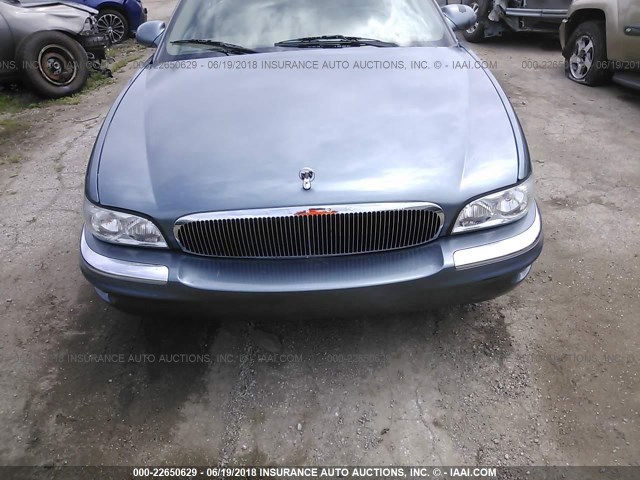 1G4CW54K124232781 - 2002 BUICK PARK AVENUE  BLUE photo 6