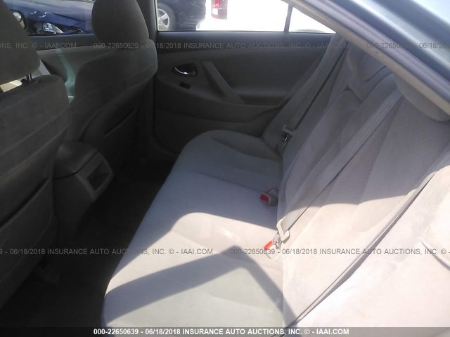 4T1BE46K19U917105 - 2009 TOYOTA CAMRY SE/LE/XLE 绿色 照片 8