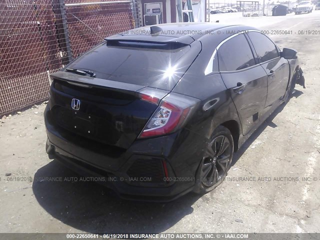 SHHFK7H75HU413574 - 2017 HONDA CIVIC EXL BLACK photo 4