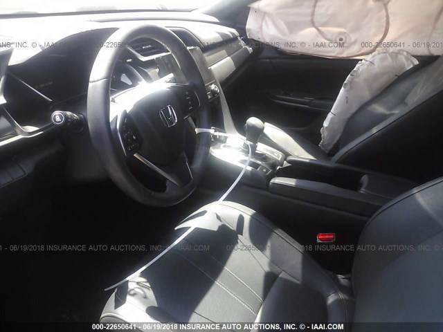 SHHFK7H75HU413574 - 2017 HONDA CIVIC EXL BLACK photo 5
