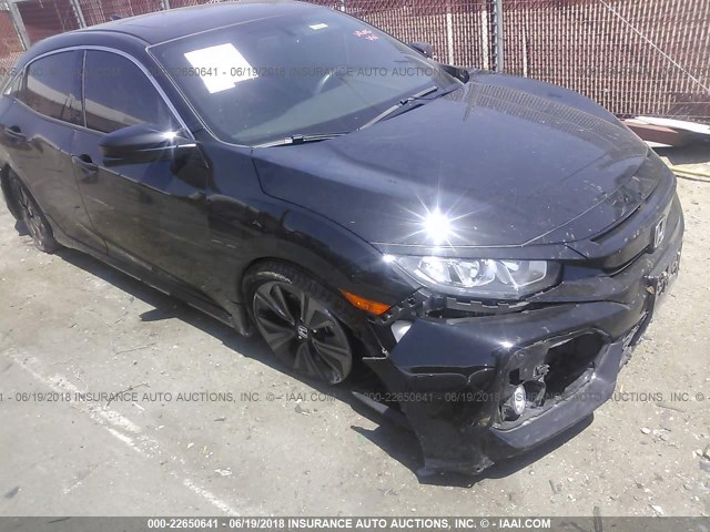 SHHFK7H75HU413574 - 2017 HONDA CIVIC EXL BLACK photo 6