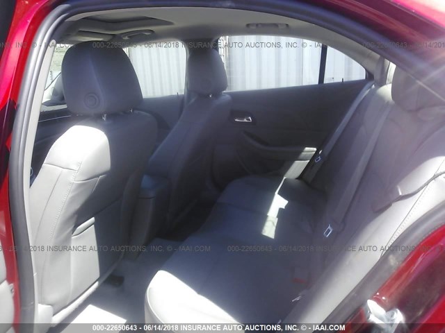 1G11C5SL5EF291186 - 2014 CHEVROLET MALIBU 1LT RED photo 8