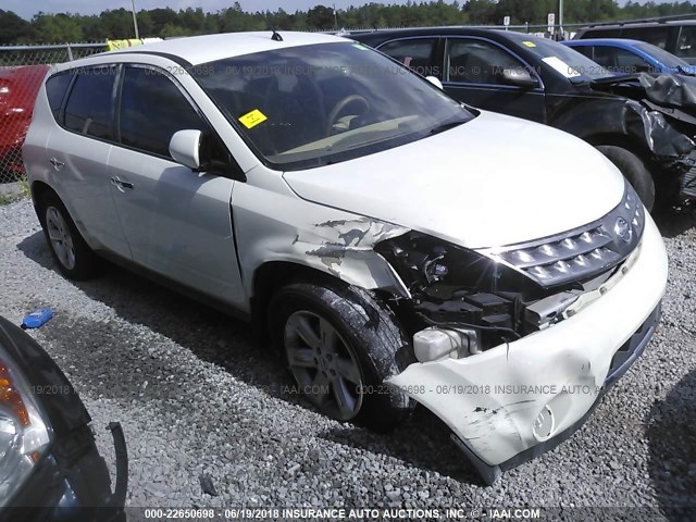 JN8AZ08T97W522470 - 2007 NISSAN MURANO SL/SE/S WHITE photo 1