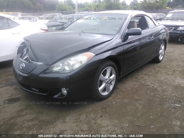 4T1FA38PX6U103305 - 2006 TOYOTA CAMRY SOLARA SE/SLE შავი ფოტო 2