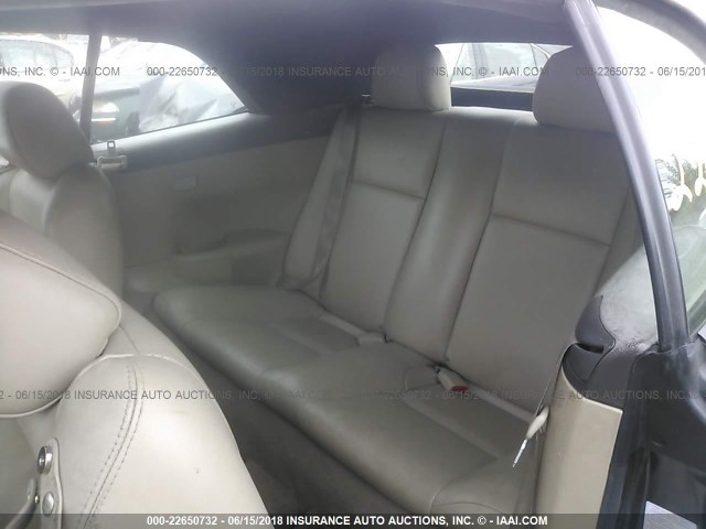 4T1FA38PX6U103305 - 2006 TOYOTA CAMRY SOLARA SE/SLE შავი ფოტო 8