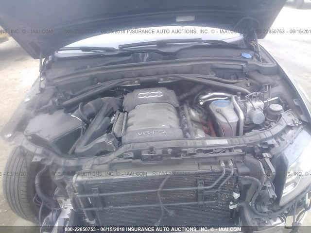 WA1VKAFP2AA012716 - 2010 AUDI Q5 PRESTIGE Dark Blue photo 10