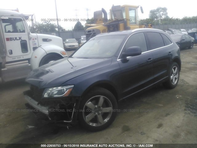 WA1VKAFP2AA012716 - 2010 AUDI Q5 PRESTIGE Dark Blue photo 2