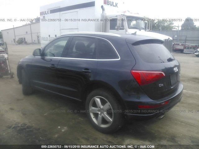 WA1VKAFP2AA012716 - 2010 AUDI Q5 PRESTIGE Dark Blue photo 3