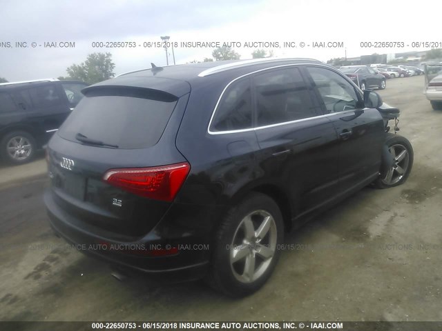 WA1VKAFP2AA012716 - 2010 AUDI Q5 PRESTIGE Dark Blue photo 4