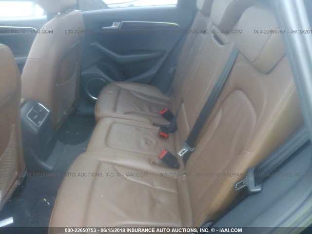 WA1VKAFP2AA012716 - 2010 AUDI Q5 PRESTIGE Dark Blue photo 8