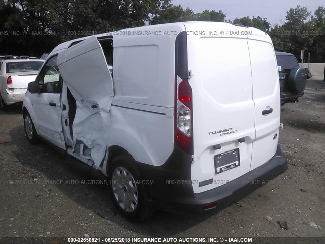 NM0LS7E75J1344924 - 2018 FORD TRANSIT CONNECT XL WHITE photo 3