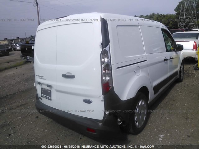 NM0LS7E75J1344924 - 2018 FORD TRANSIT CONNECT XL WHITE photo 4