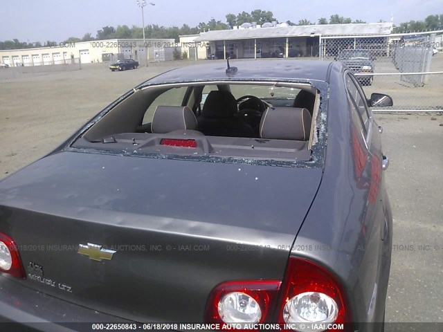 1G1ZE5E74BF102423 - 2011 CHEVROLET MALIBU LTZ 棕色 照片 6