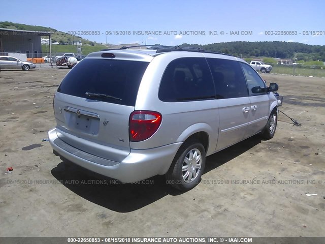 2A4GP54L96R635609 - 2006 CHRYSLER TOWN & COUNTRY TOURING SILVER photo 4