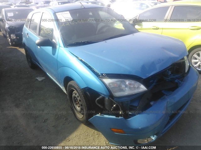 1FAFP37N47W344825 - 2007 FORD FOCUS ZX5/S/SE/SES 浅蓝色 照片 1